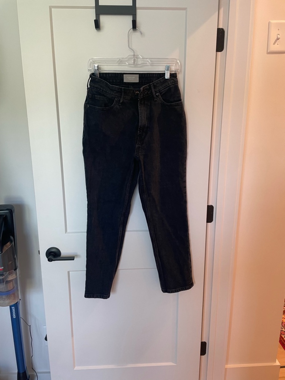 Everlane Black Curvy Cheeky Jeans